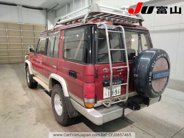 toyota land-cruiser-prado 1995 -TOYOTA 【富山 301ﾀ1991】--Land Cruiser Prado KZJ78W-KZJ78-0031582---TOYOTA 【富山 301ﾀ1991】--Land Cruiser Prado KZJ78W-KZJ78-0031582- image 2