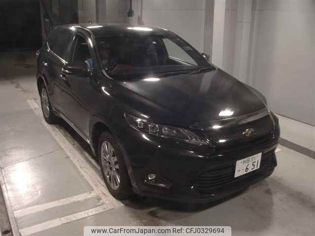 toyota harrier 2014 -TOYOTA 【秋田 301ﾂ651】--Harrier ZSU65W-0004144---TOYOTA 【秋田 301ﾂ651】--Harrier ZSU65W-0004144- image 1