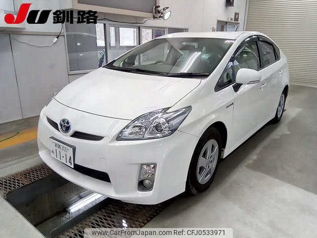 toyota prius 2010 -TOYOTA 【釧路 300ﾇ1114】--Prius ZVW30--1153502---TOYOTA 【釧路 300ﾇ1114】--Prius ZVW30--1153502- image 1