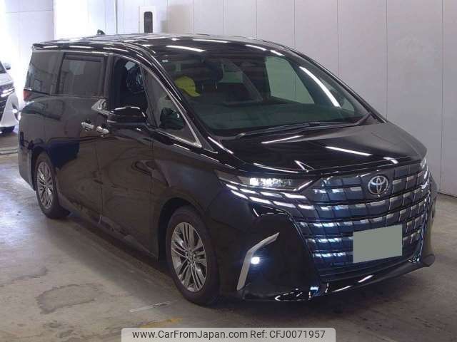 toyota alphard 2023 -TOYOTA 【成田 330ｿ 640】--Alphard 3BA-AGH40W--AGH40-0007658---TOYOTA 【成田 330ｿ 640】--Alphard 3BA-AGH40W--AGH40-0007658- image 1