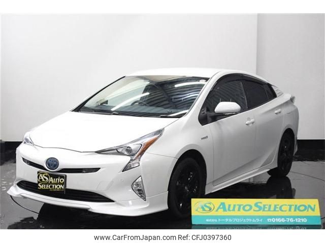 toyota prius 2016 -TOYOTA--Prius DAA-ZVW55--ZVW55-8016739---TOYOTA--Prius DAA-ZVW55--ZVW55-8016739- image 1