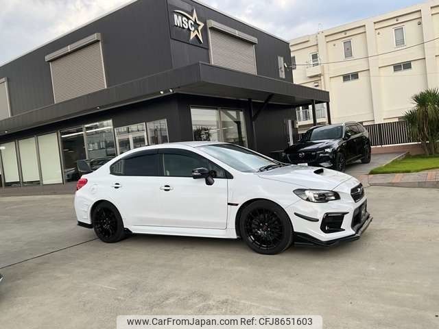 subaru wrx 2020 CFJ8651603 image 1