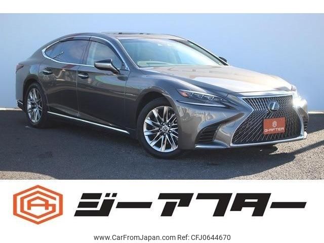 lexus ls 2018 -LEXUS--Lexus LS DBA-VXFA50--VXFA50-6002524---LEXUS--Lexus LS DBA-VXFA50--VXFA50-6002524- image 1