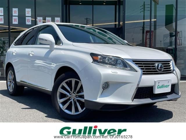 lexus rx 2012 -LEXUS--Lexus RX DBA-AGL10W--AGL10-2434154---LEXUS--Lexus RX DBA-AGL10W--AGL10-2434154- image 1