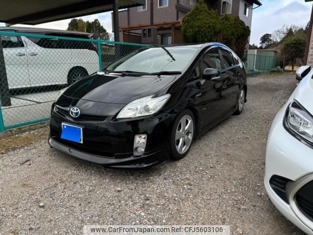 toyota prius 2010 -TOYOTA--Prius DAA-ZVW30--ZVW30-0133409---TOYOTA--Prius DAA-ZVW30--ZVW30-0133409- image 1