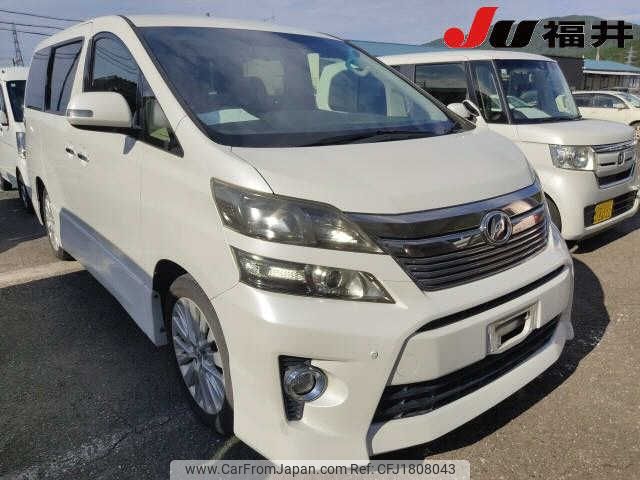 toyota vellfire 2012 CFJ1808043 image 1
