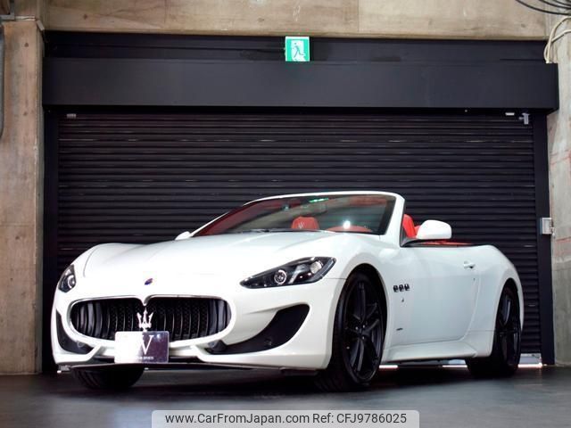 maserati grandcabrio 2016 -MASERATI--Maserati GranCabrio MGCS--ZAMVM45J000166805---MASERATI--Maserati GranCabrio MGCS--ZAMVM45J000166805- image 1