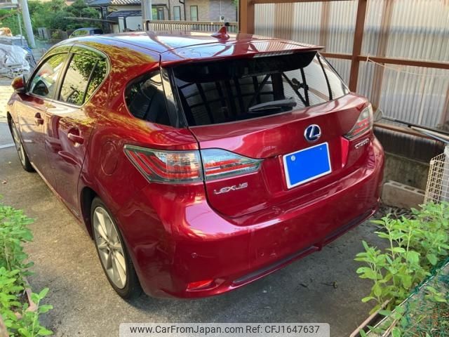 lexus ct 2011 CFJ1647637 image 2