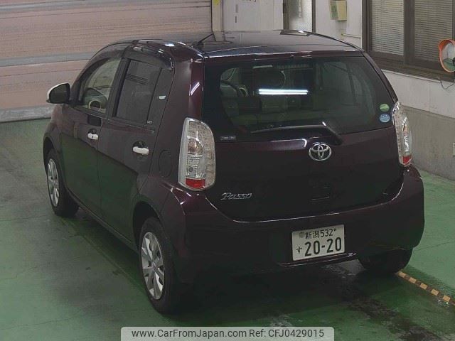 toyota passo 2014 -TOYOTA 【新潟 532ｽ2020】--Passo KGC30-0185171---TOYOTA 【新潟 532ｽ2020】--Passo KGC30-0185171- image 2