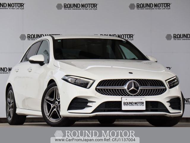 mercedes-benz a-class 2019 -MERCEDES-BENZ--Benz A Class 5BA-177084--WDD1770842V033416---MERCEDES-BENZ--Benz A Class 5BA-177084--WDD1770842V033416- image 1