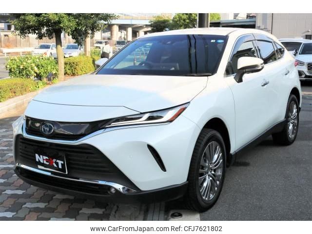 toyota harrier-hybrid 2022 quick_quick_AXUH80_AXUH80-0043020 image 1