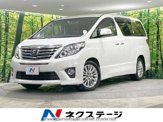 toyota alphard 2012 -TOYOTA--Alphard DBA-ANH25W--ANH25-8038454---TOYOTA--Alphard DBA-ANH25W--ANH25-8038454- image 1