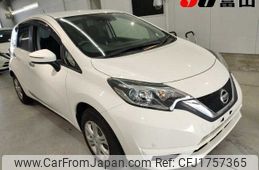 nissan note 2020 CFJ1757365