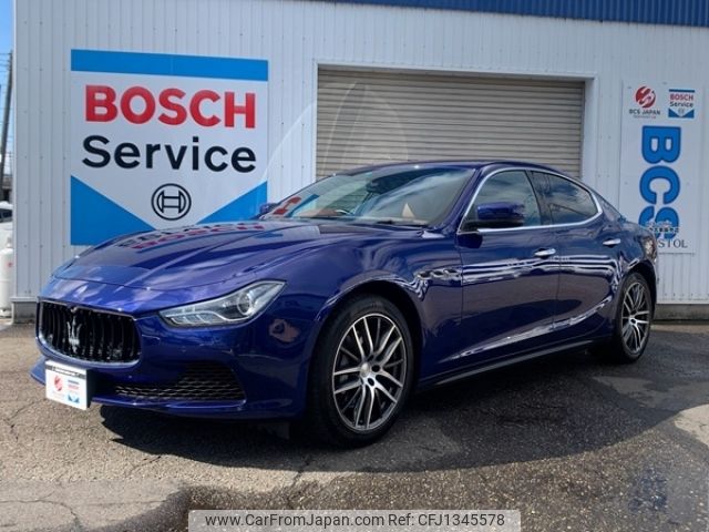 maserati ghibli 2014 -MASERATI--Maserati Ghibli ABA-MG30B--ZAMSS57C001122366---MASERATI--Maserati Ghibli ABA-MG30B--ZAMSS57C001122366- image 1