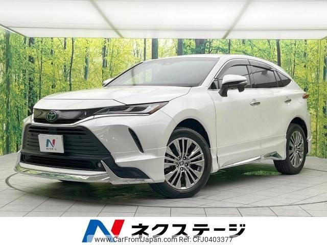 toyota harrier 2021 -TOYOTA--Harrier 6BA-MXUA80--MXUA80-0060206---TOYOTA--Harrier 6BA-MXUA80--MXUA80-0060206- image 1