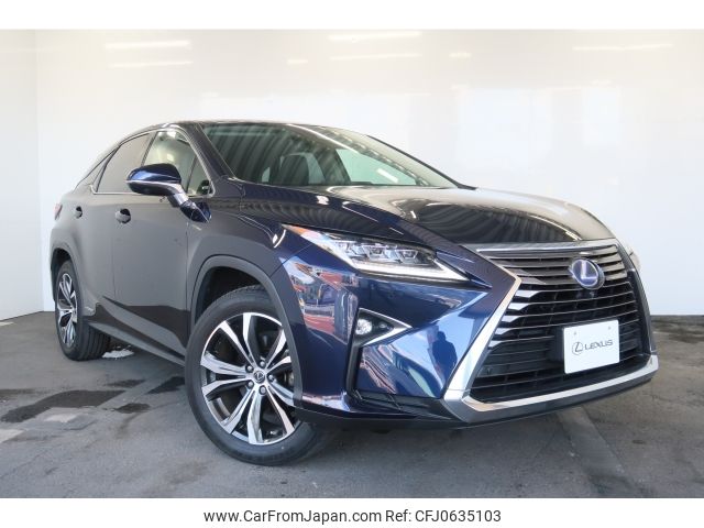 lexus rx 2019 -LEXUS--Lexus RX DAA-GYL25W--GYL25-0017999---LEXUS--Lexus RX DAA-GYL25W--GYL25-0017999- image 1