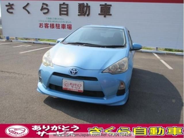 toyota aqua 2013 -TOYOTA 【宮崎 530ﾉ2940】--AQUA NHP10--2281442---TOYOTA 【宮崎 530ﾉ2940】--AQUA NHP10--2281442- image 1