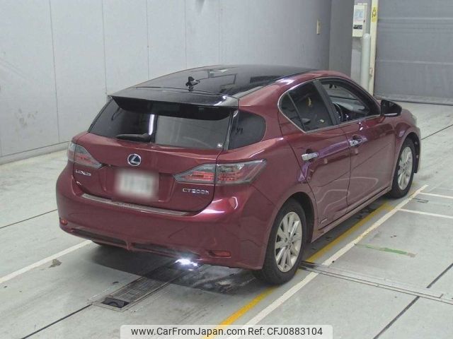 lexus ct 2011 -LEXUS--Lexus CT ZWA10-2037356---LEXUS--Lexus CT ZWA10-2037356- image 2