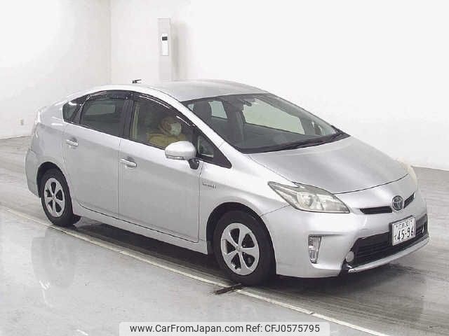 toyota prius 2012 -TOYOTA 【広島 301ﾃ4596】--Prius ZVW30--1530358---TOYOTA 【広島 301ﾃ4596】--Prius ZVW30--1530358- image 1