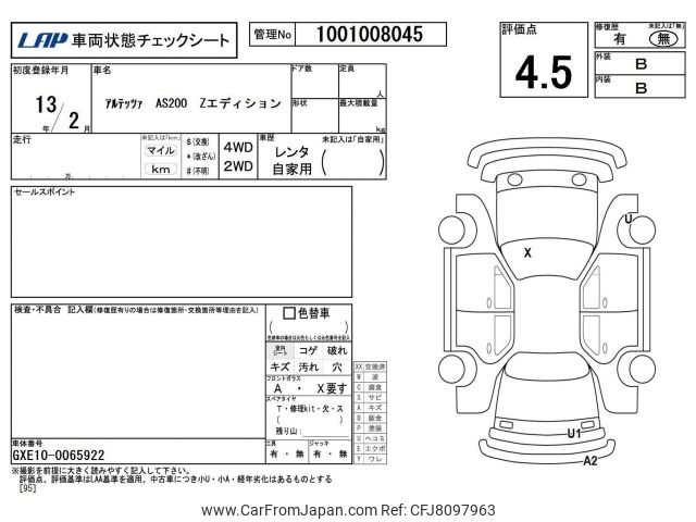 2001 Toyota Altezza GXE10 - Car Price $7,028