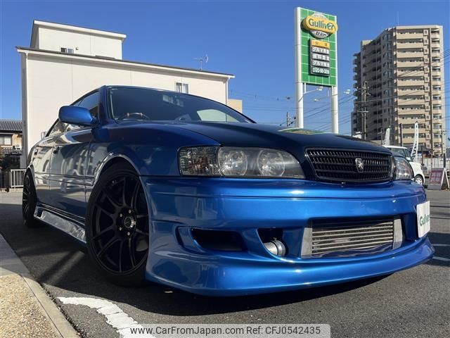 toyota chaser 1996 -TOYOTA--Chaser E-JZX100--JZX100-0034854---TOYOTA--Chaser E-JZX100--JZX100-0034854- image 1