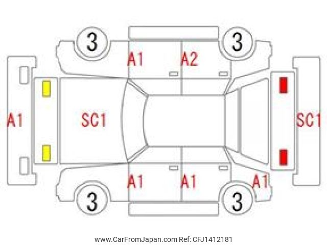 toyota vanguard 2011 -TOYOTA--Vanguard DBA-ACA33W--ACA33-5272438---TOYOTA--Vanguard DBA-ACA33W--ACA33-5272438- image 2