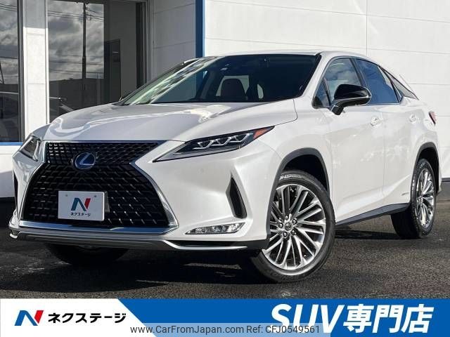 lexus rx 2021 -LEXUS--Lexus RX 6AA-GYL20W--GYL20-0015503---LEXUS--Lexus RX 6AA-GYL20W--GYL20-0015503- image 1