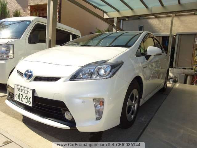 toyota prius 2014 -TOYOTA 【岐阜 330ﾉ8185】--Prius DAA-ZVW30--ZVW30-1886526---TOYOTA 【岐阜 330ﾉ8185】--Prius DAA-ZVW30--ZVW30-1886526- image 1