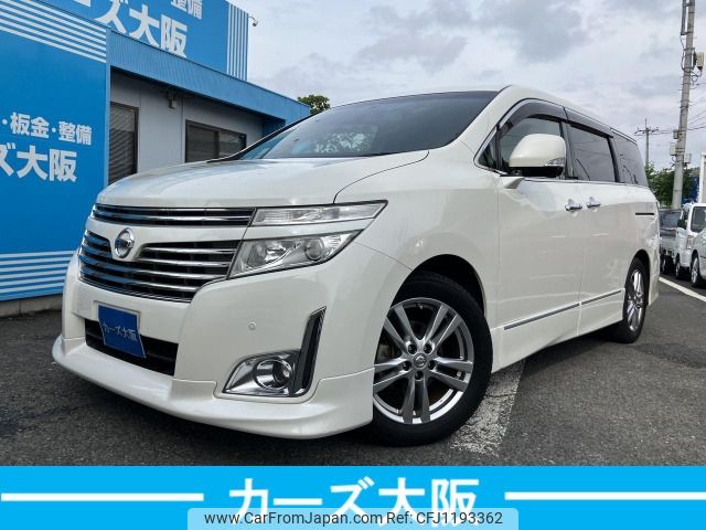 nissan elgrand 2010 -NISSAN--Elgrand DBA-PE52--PE52-003509---NISSAN--Elgrand DBA-PE52--PE52-003509- image 1
