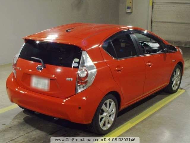 toyota aqua 2012 -TOYOTA 【釧路 500ﾋ6722】--AQUA DAA-NHP10--NHP10-6086393---TOYOTA 【釧路 500ﾋ6722】--AQUA DAA-NHP10--NHP10-6086393- image 2