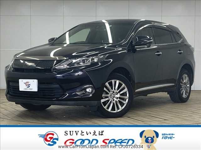 toyota harrier 2016 -TOYOTA--Harrier DBA-ZSU60W--ZSU60-0083419---TOYOTA--Harrier DBA-ZSU60W--ZSU60-0083419- image 1