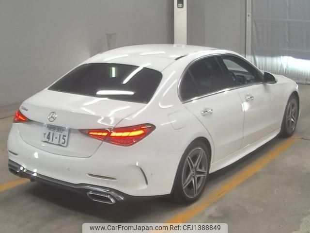 mercedes-benz c-class 2022 quick_quick_3CA-206004C_W1K2060042R05255 image 2
