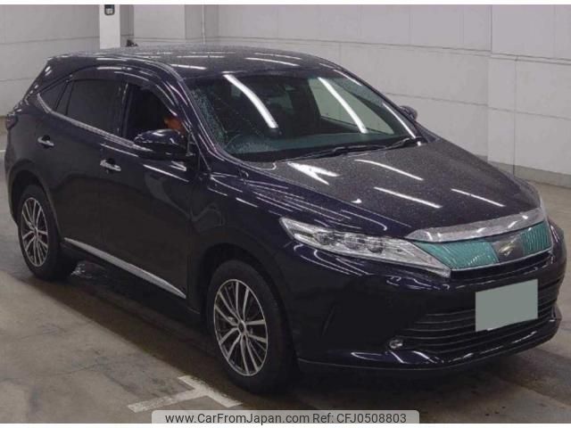 toyota harrier 2017 quick_quick_DBA-ZSU65W_ZSU65-0026583 image 1