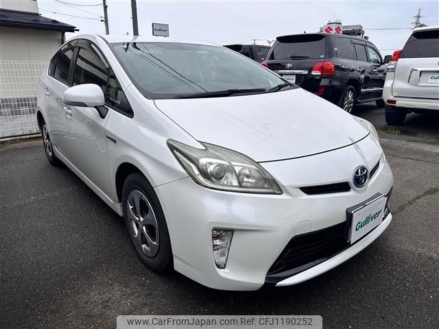 toyota prius 2012 -TOYOTA--Prius DAA-ZVW30--ZVW30-1598981---TOYOTA--Prius DAA-ZVW30--ZVW30-1598981- image 1