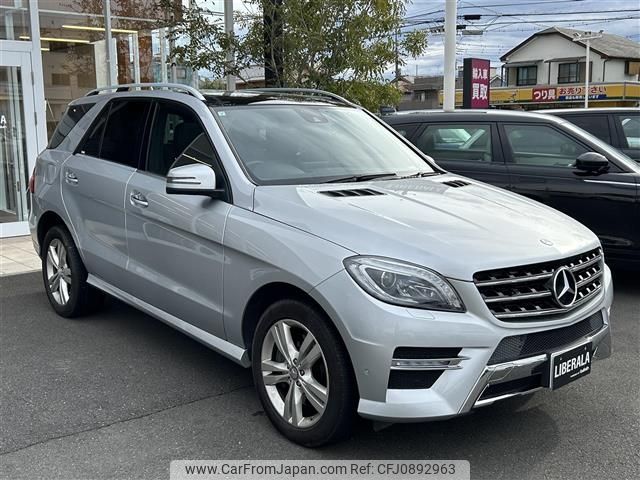 mercedes-benz ml-class 2013 -MERCEDES-BENZ--Benz ML LDA-166024--WDC1660242A135698---MERCEDES-BENZ--Benz ML LDA-166024--WDC1660242A135698- image 1