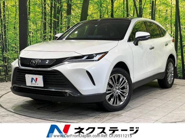 toyota harrier 2021 -TOYOTA--Harrier 6BA-MXUA80--MXUA80-0046109---TOYOTA--Harrier 6BA-MXUA80--MXUA80-0046109- image 1