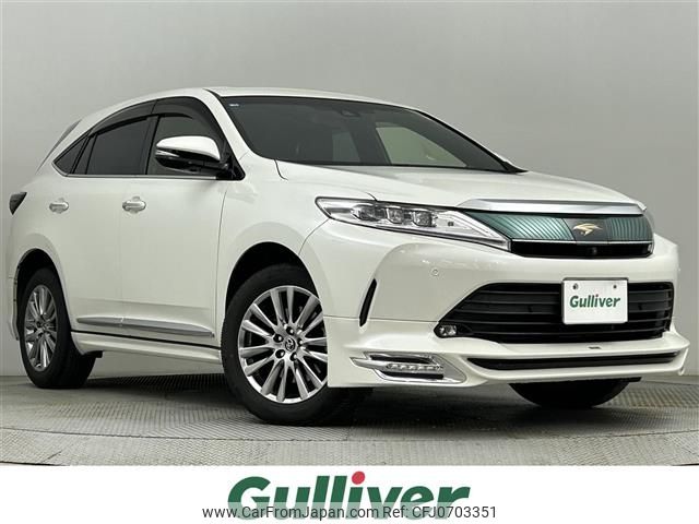 toyota harrier 2018 -TOYOTA--Harrier DBA-ZSU65W--ZSU65-0031702---TOYOTA--Harrier DBA-ZSU65W--ZSU65-0031702- image 1