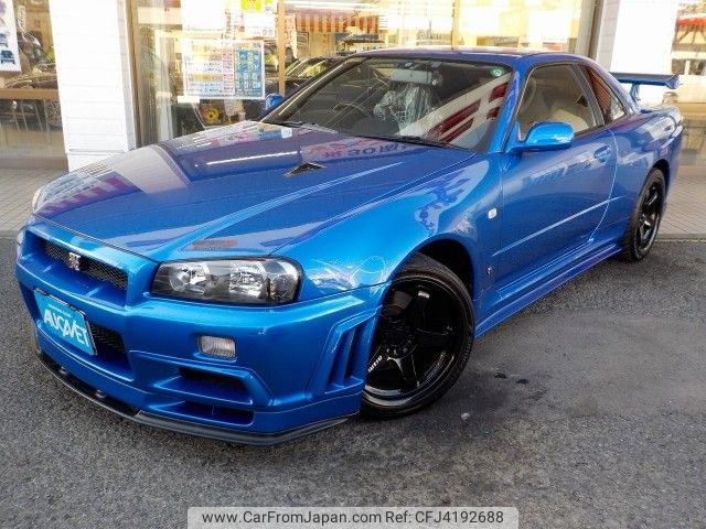 nissan skyline-gt-r 2001 -日産--スカイライン　ＧＴ－Ｒ GF-BNR34--BNR34-401729---日産--スカイライン　ＧＴ－Ｒ GF-BNR34--BNR34-401729- image 1