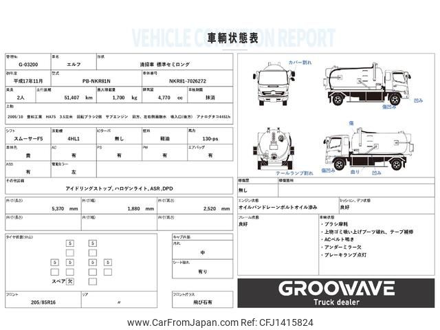 isuzu elf-truck 2005 GOO_NET_EXCHANGE_0541786A30250710W002 image 2