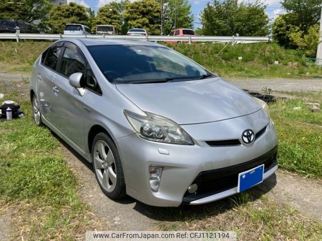 toyota prius 2012 -TOYOTA--Prius DAA-ZVW30--ZVW30-1523668---TOYOTA--Prius DAA-ZVW30--ZVW30-1523668- image 1