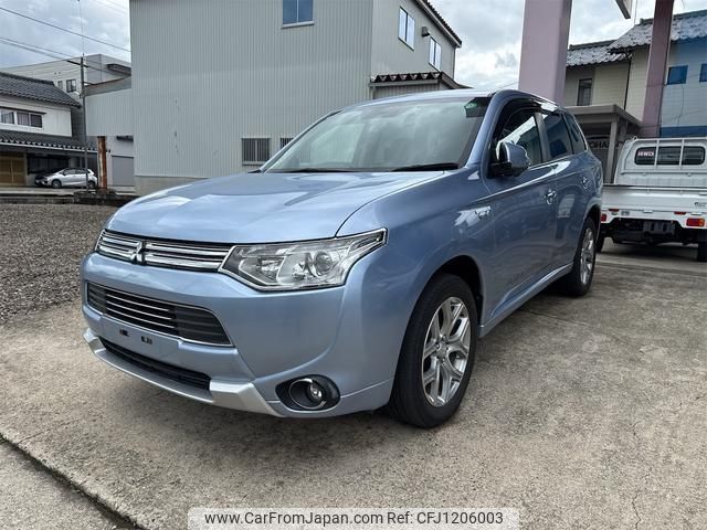 mitsubishi outlander-phev 2014 -MITSUBISHI--Outlander PHEV GG2W--0100728---MITSUBISHI--Outlander PHEV GG2W--0100728- image 1