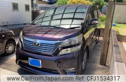 toyota vellfire 2010 CFJ1534317