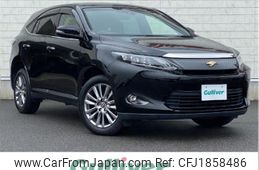 toyota harrier 2017 CFJ1858486