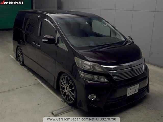 toyota vellfire 2010 -TOYOTA 【富士山 343ｾ81】--Vellfire ANH20W--ANH20-8123961---TOYOTA 【富士山 343ｾ81】--Vellfire ANH20W--ANH20-8123961- image 1