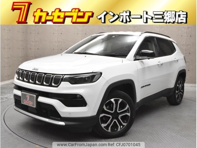 jeep compass 2022 -CHRYSLER--Jeep Compass 3BA-M624--MCANJRCB5NFA84775---CHRYSLER--Jeep Compass 3BA-M624--MCANJRCB5NFA84775- image 1