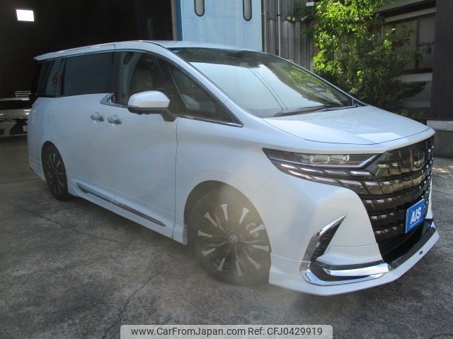 toyota alphard 2024 -TOYOTA--Alphard 6AA-AAHH40W--AAHH40-0025***---TOYOTA--Alphard 6AA-AAHH40W--AAHH40-0025***- image 1