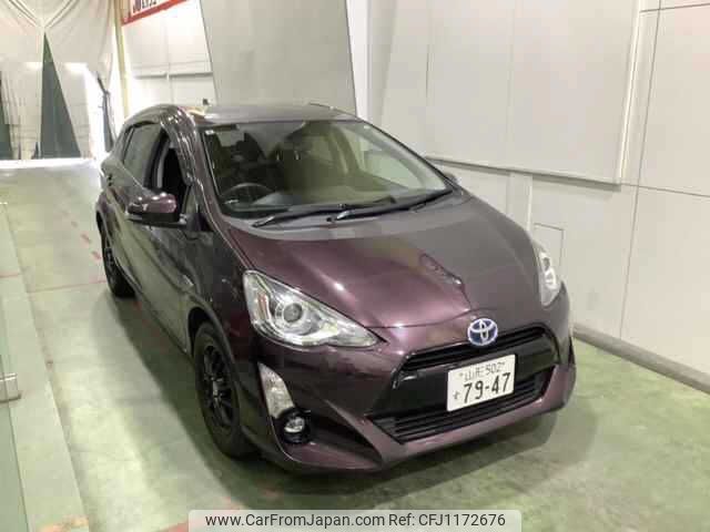 toyota aqua 2015 -TOYOTA 【山形 502ｽ7947】--AQUA NHP10--6466675---TOYOTA 【山形 502ｽ7947】--AQUA NHP10--6466675- image 1