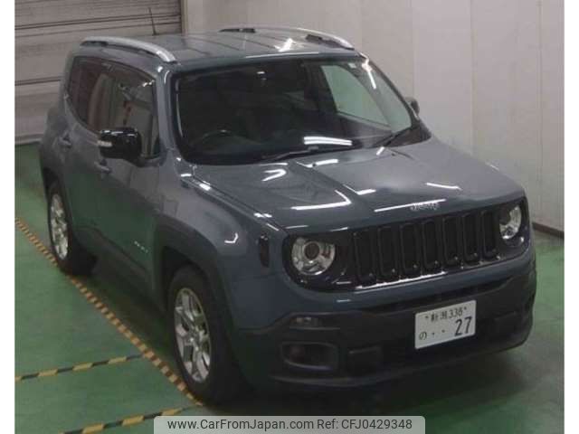 jeep renegade 2018 -CHRYSLER 【新潟 338ﾉ 27】--Jeep Renegade ABA-BU14--1C4BU0000HPG76266---CHRYSLER 【新潟 338ﾉ 27】--Jeep Renegade ABA-BU14--1C4BU0000HPG76266- image 1