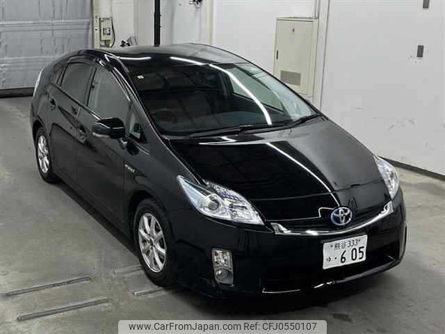 toyota prius 2011 -TOYOTA 【熊谷 333ﾕ605】--Prius ZVW30--1423746---TOYOTA 【熊谷 333ﾕ605】--Prius ZVW30--1423746- image 1