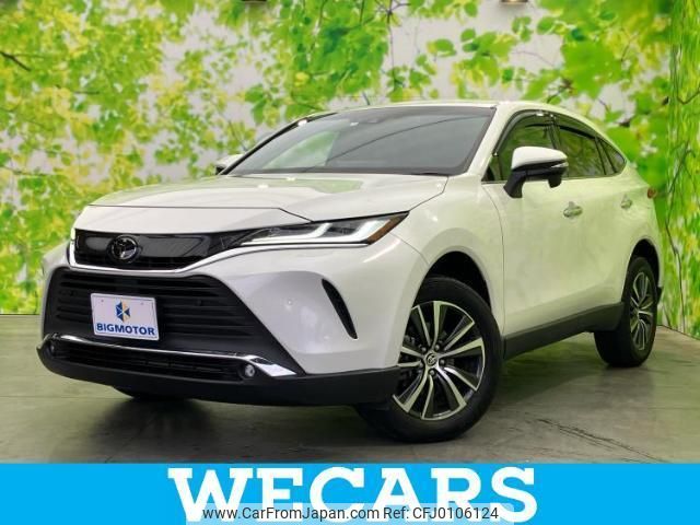 toyota harrier 2021 quick_quick_6BA-MXUA80_MXUA80-0034304 image 1